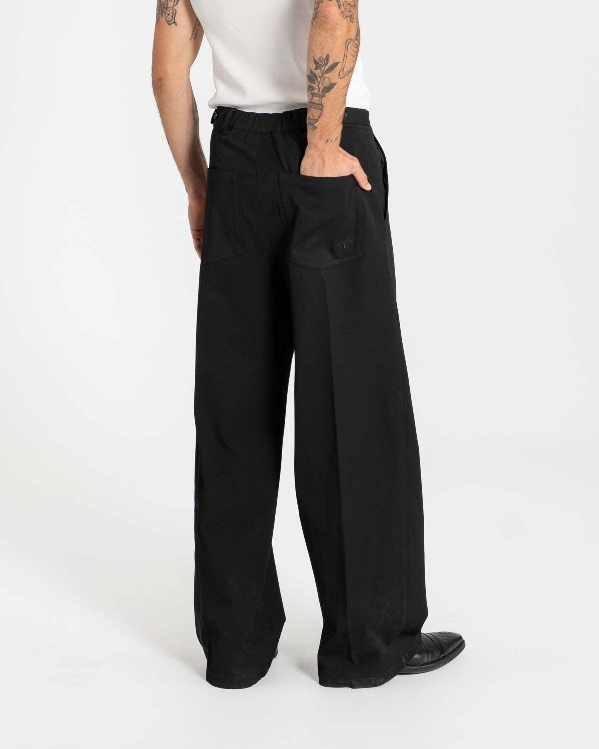 Baggy Suitpants Black